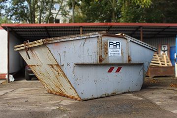 Absetzcontainer geschlossen